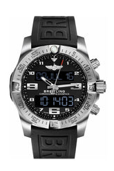 Breitling Exospace B55 46Mm Black Rubber Deployment Eb5510H1 Be79 Watch